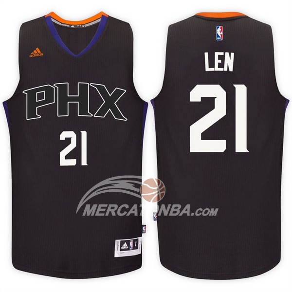 Maglia NBA Len Phoenix Suns Negro
